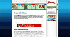 Desktop Screenshot of onlinemonopoly.co.uk